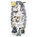 Q-Lia Ella Noire Navy Sticker Sheet