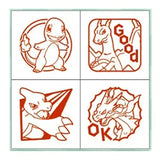 Charmander Evolutions Pokemon Mini Stamp