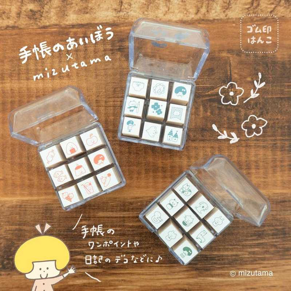 Greeting Life Mizutama Custom Diary Stickers 2022 A5 - tokopie