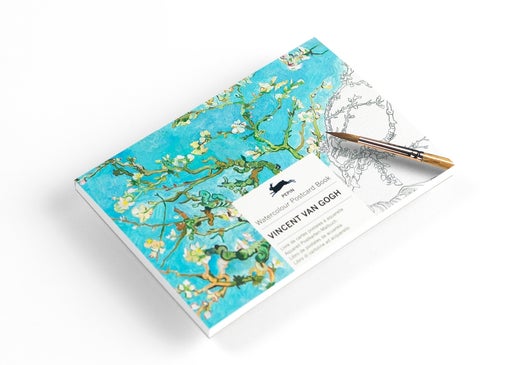 Vincent Van Gogh Watercolor Postcard Book