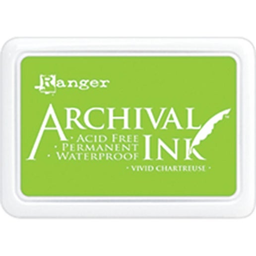 Vivid Chartreuse Archival Ink Pad #0