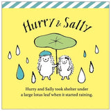 Hurry & Sally Memo Rainy Day