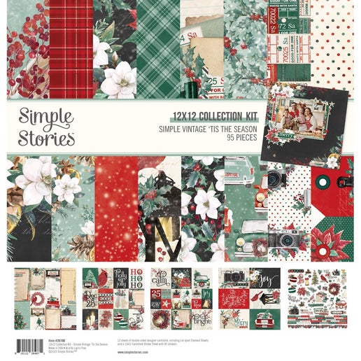 Simple Vintage 'Tis The Season Collection Kit 12"X12"