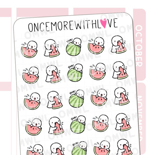 M1269 Watermelon Sticker