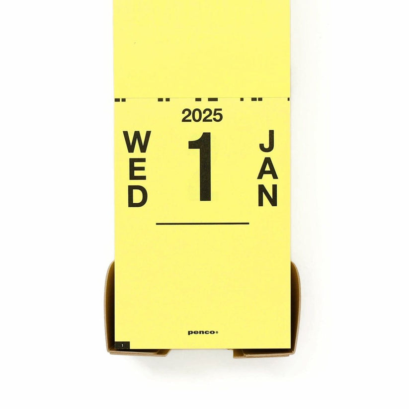 2025 Daily Calendar Memo Block Hightide Penco