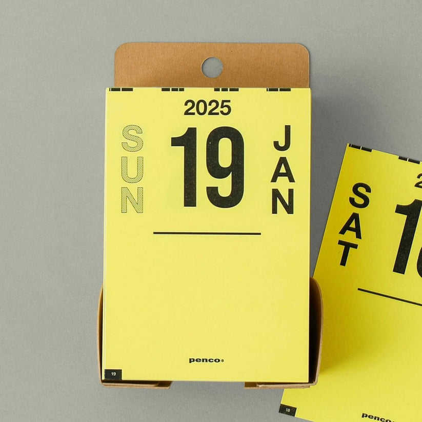 2025 Daily Calendar Memo Block Hightide Penco