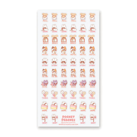 Planner Cuties Sticker Sheet