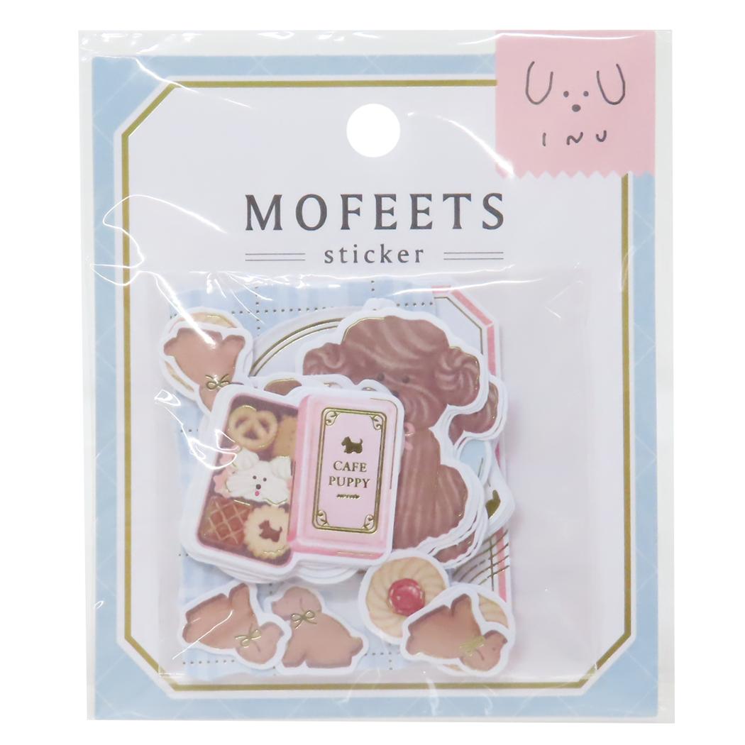 Mofeets Dog Flake Sticker