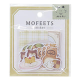 Pegatinas en hojuelas de criaturas del bosque de Mofeets