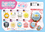 Chick Plush Squishy Keychain