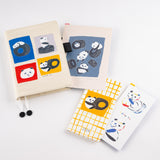 Tablero para lápices Hobonichi para tamaño A5 Cousin Love it Panda