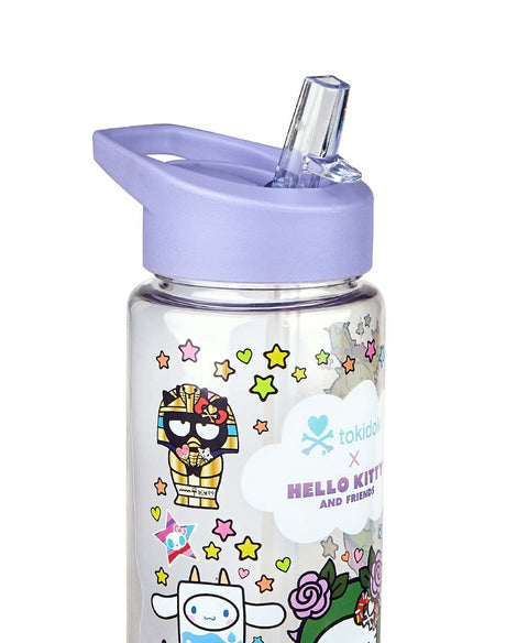 Botella de agua Tokidoki x Hello Kitty y sus amigos