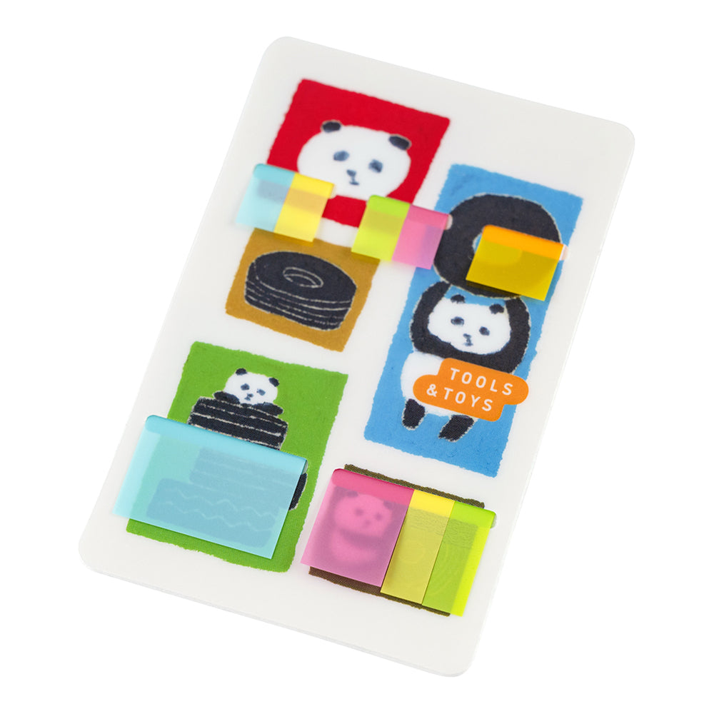 Jin Kitamura Hobonichi Translucent Sticky Notes - Love it (Panda)