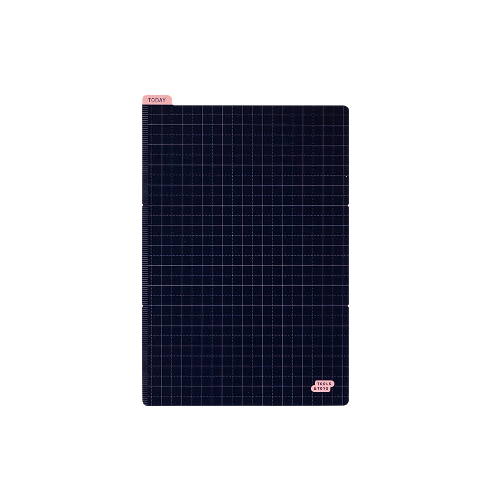 Hobonichi Pencil Board for A6 Planner Original Size (Navy x Pink)