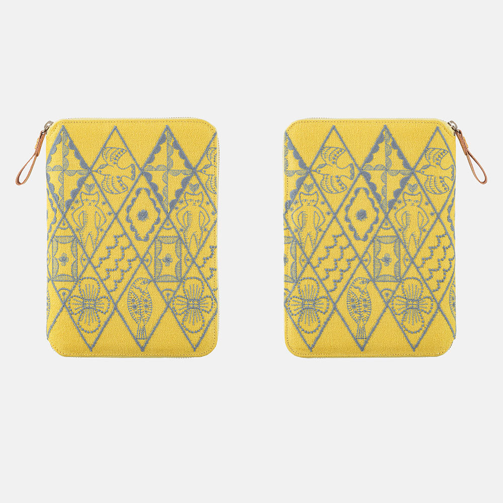 Hobonichi 2025 A5 Funda mina perhonen: sinfonía (Amarillo)