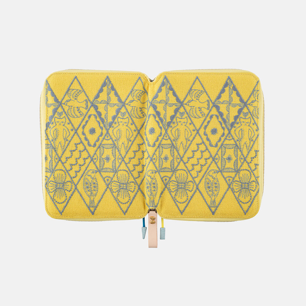 Hobonichi 2025 A5 Cover mina perhonen: symphony (Yellow)