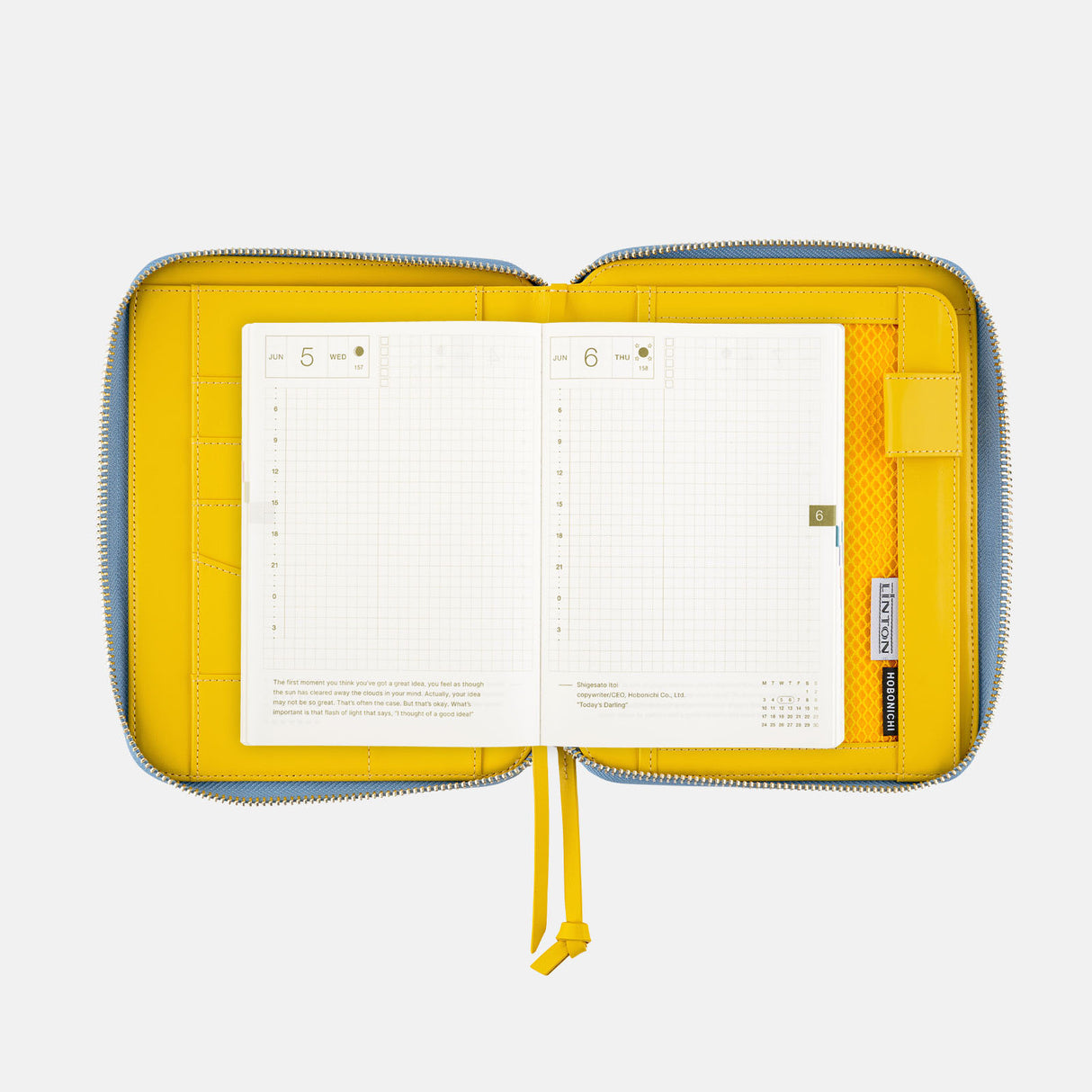 Hobonichi 2024 A6 Cover Linton: Vacaciones