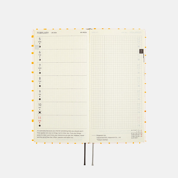 Hobonichi Techo Accessories Jin Kitamura: Hobonichi Translucent Sticky Notes - Love It (Panda)