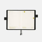 Hobonichi 2025 A5 Cover Leather: TS Basic - Black