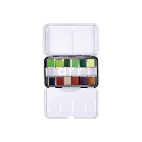 Terrain Prima Watercolor Confections Watercolor Pans 12/PkgTerrain Prima Watercolor Confections Watercolor Pans 12/Pkg