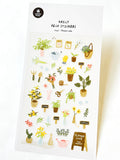 Flower Cafe Sticker