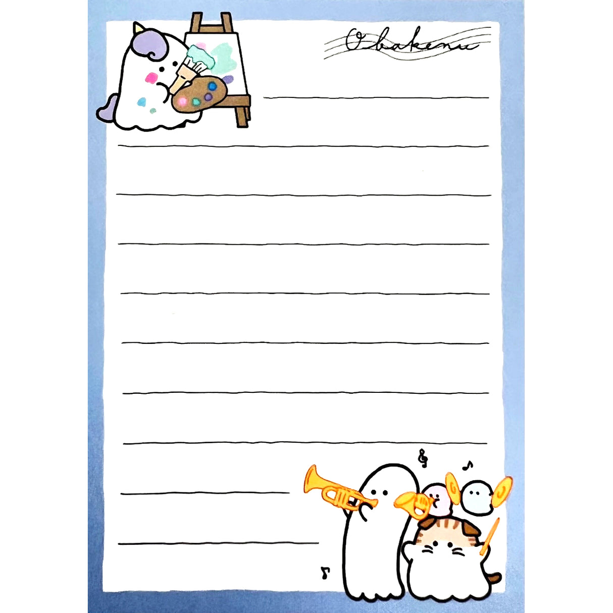 Ghosties School Mini Notepad