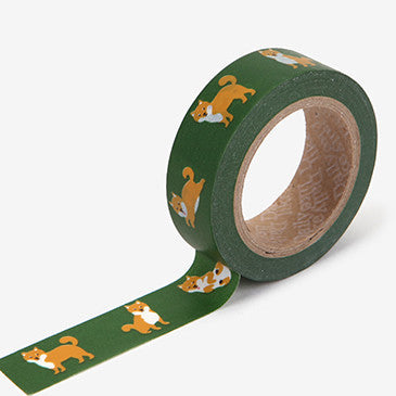 Shiba Inu Washi Tape