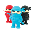 Hiyah! These Ninja Erasers are stealthy and can make mistakes vanish in a blink! They are your combat partners against an army of errors. Give a swift kick to mistakes and make sure you keep these little fighters handy.