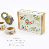 Birds Mini Washi Matchbox (5 rolls)