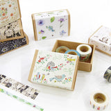 Birds Mini Washi Matchbox (5 rolls)