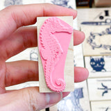 Seahorse Rubber Stamp