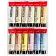 Amsterdam Standard Series Acrylic Paint Sets, 12-Color Pastel Set