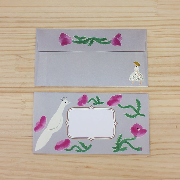 Day Letter Set Writing Papers & Envelopes from Illustrator Hiiragi Yuka.