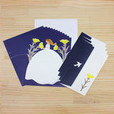 Night Letter Set Writing Papers & Envelopes from Illustrator Hiiragi Yuka.