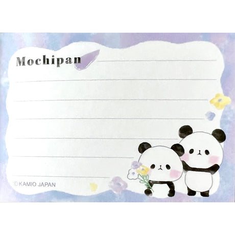 Wildflower Viewing Pandas Mini Notepad