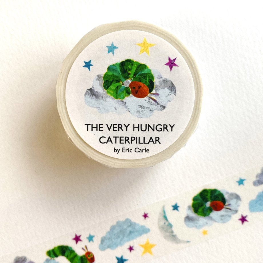 The Very Hungry Caterpillar Good Night Washi Tape