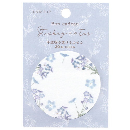 Bon Cadeau Sticky Notes Blue