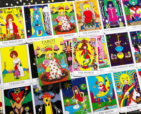 Baraja De Tarot De Los 22 Arcanos Mayores Naoshi