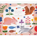 Feel Nature Block Memo Pad Aiko Fukawa (120 sheets)