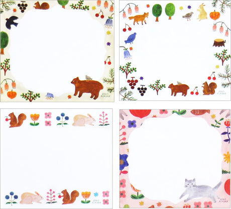 Feel Nature Block Memo Pad Aiko Fukawa (120 sheets)