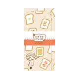 Mizutama Toast Letter Set Writing Papers & Envelopes