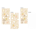 Mizutama Toast Letter Set Writing Papers & Envelopes