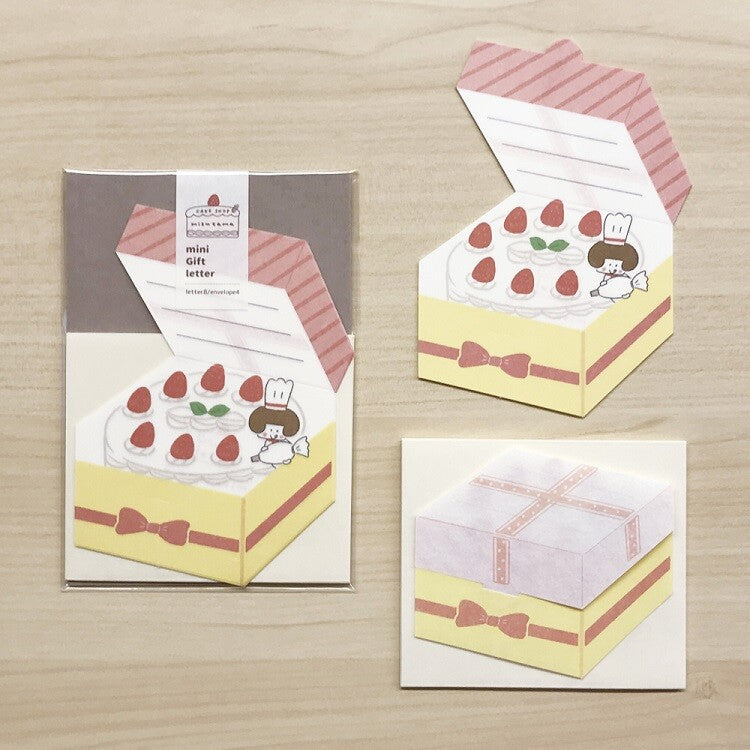 Juego de minicartas de la pastelería Mizutama de Pastry Chef