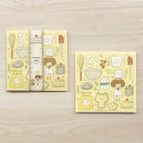 Pastry Chef Cake Shop Mizutama Memo Pad