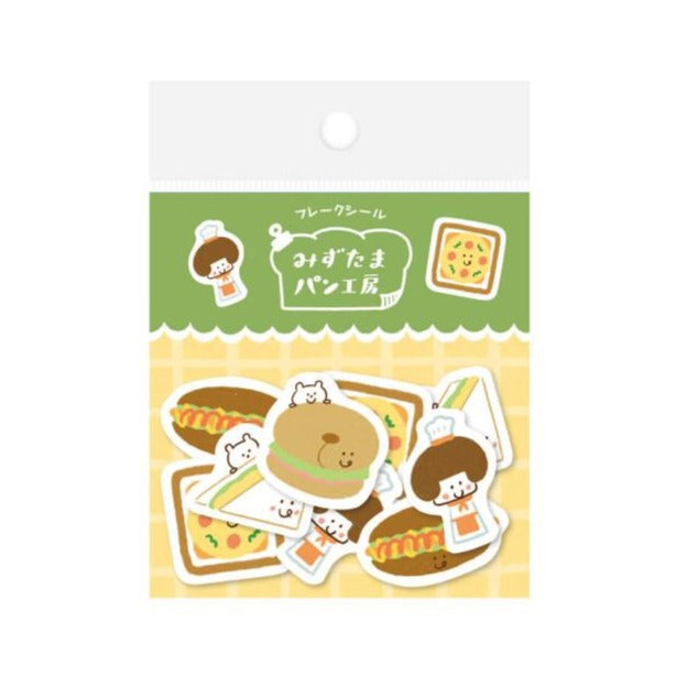 Mizutama Sandwich & Burger Flake Sticker 