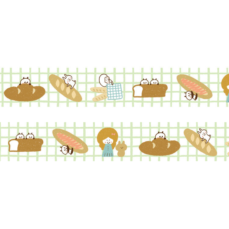 Mizutama Bread & Panda Washi Tape • Japanese Masking Tape