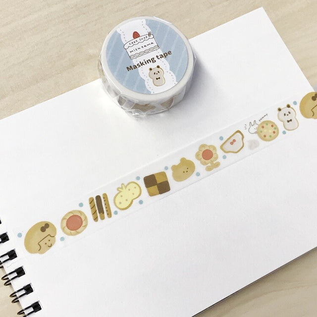 Cookies Cake Shop Washi Tape Mizutama