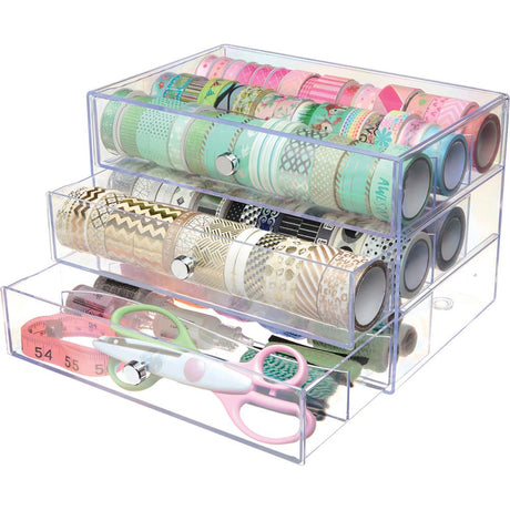 Deflecto Washi Tape Storage Cube