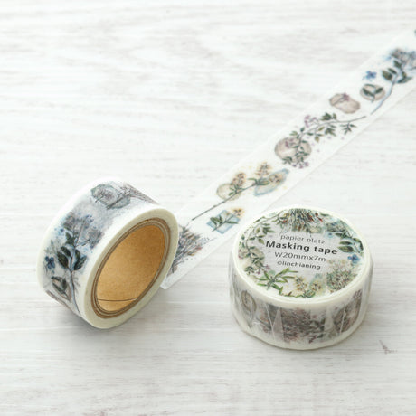 LINCHIANING Vintage Flower Washi Tape