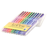 Le Pen Fine Point Bright Set 10/Pkg Uchida